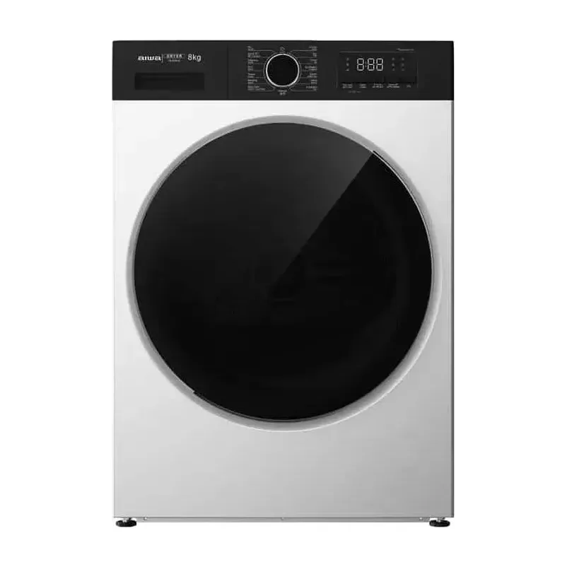 מייבש כביסה אייווה AIWA AI-800W 8 ק"ג Heat Pump 15 תוכניות - לבן