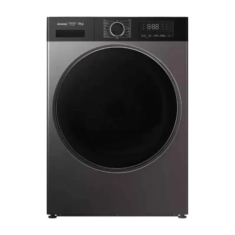 מייבש כביסה אייווה AIWA AI-009DS 9 ק"ג קונדנסור 15 תוכניות - כסוף כהה